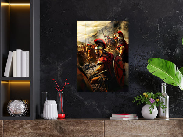 300 Spartalı Metal Poster 1212