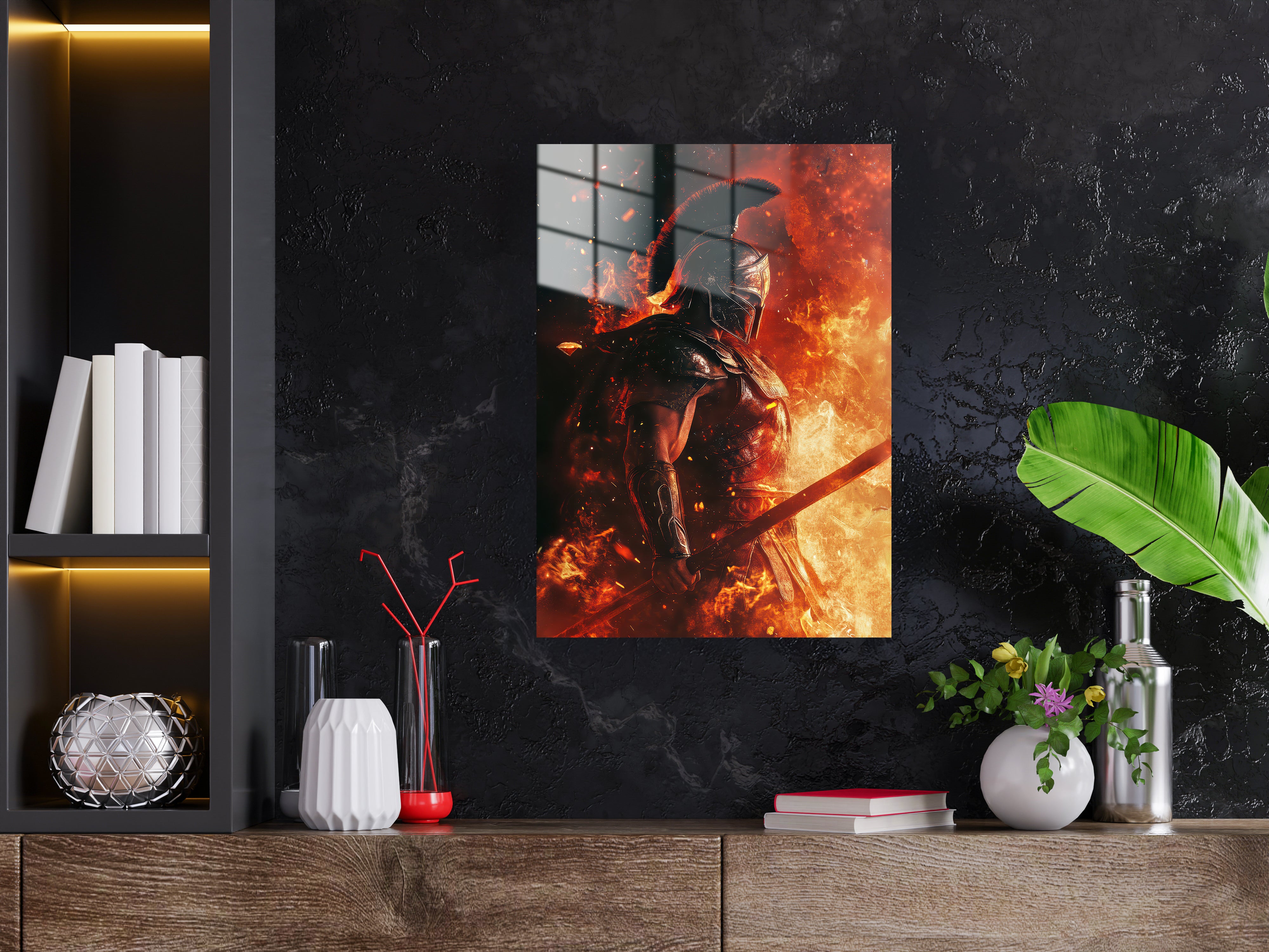 300 Spartalı Metal Poster 1213