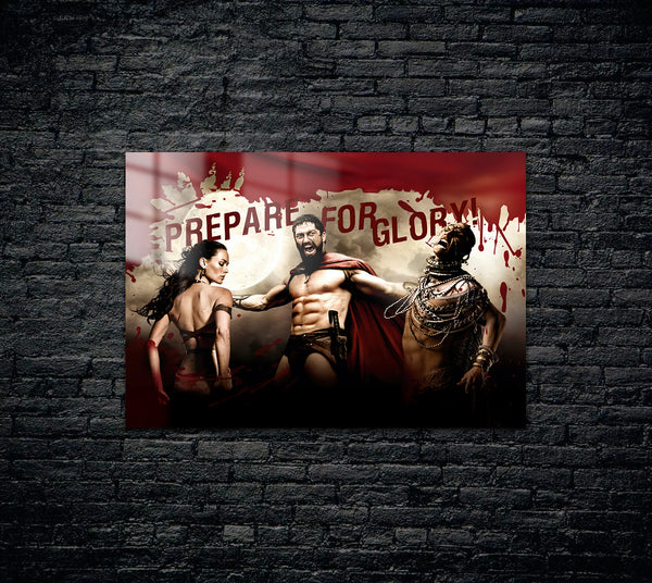 300 Spartalı Metal Poster 1217