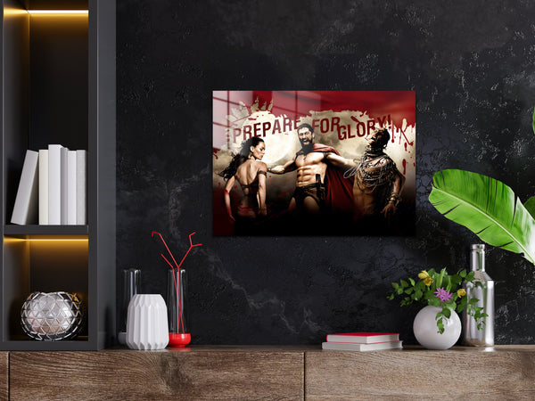 300 Spartalı Metal Poster 1217