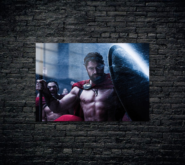 300 Spartalı Metal Poster 1218