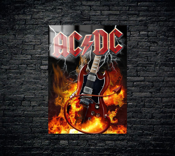 AC/DC Metal Poster 1459