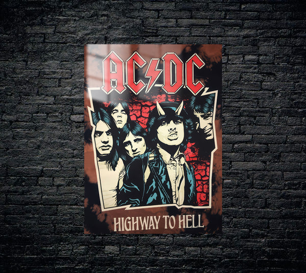 AC/DC Metal Poster 1460