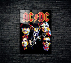 AC/DC Metal Poster 1462