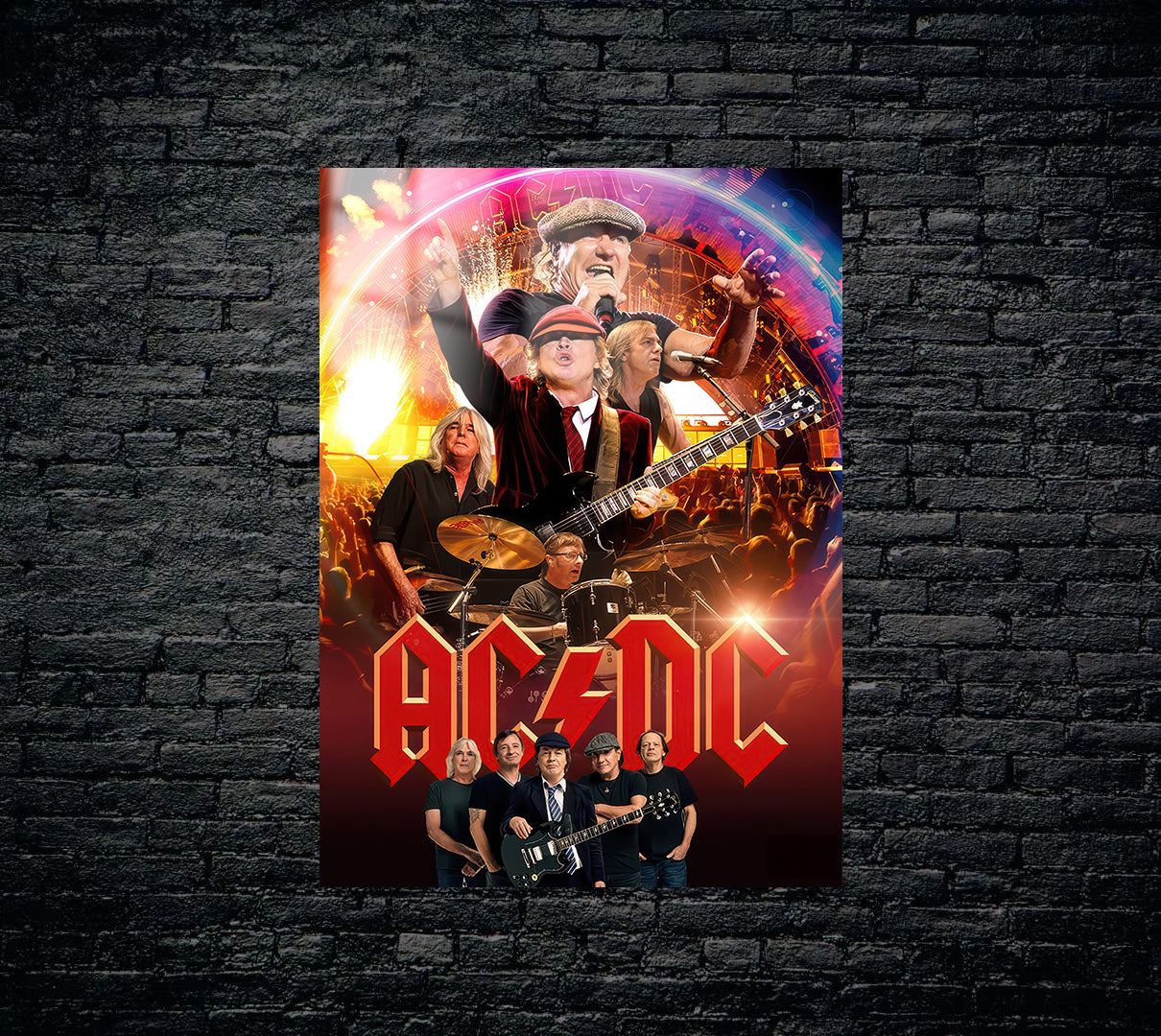 AC/DC Metal Poster 1464