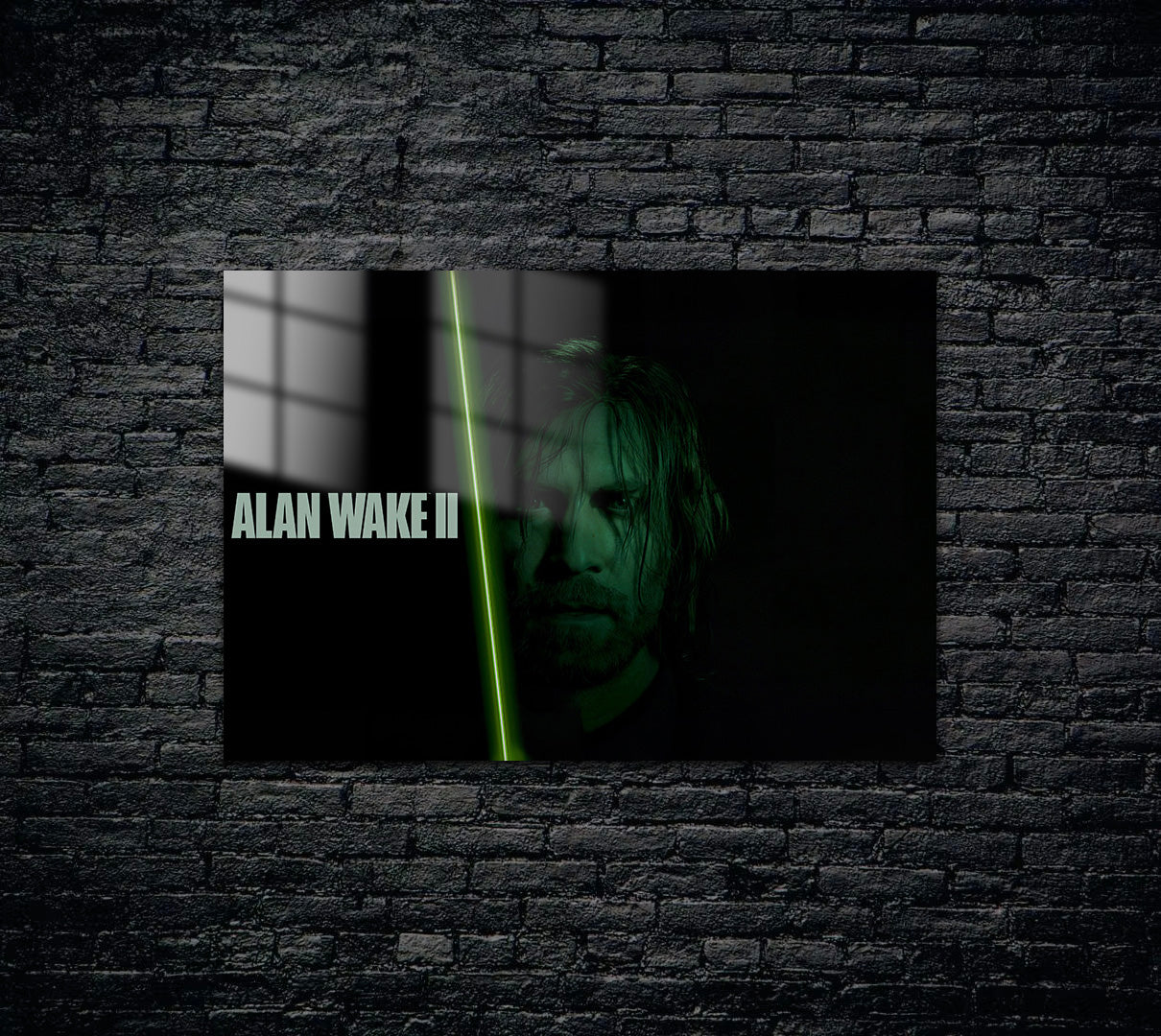 Alan Wake Metal Poster 1