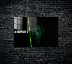 Alan Wake Metal Poster 1