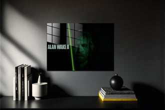 Alan Wake Metal Poster 1
