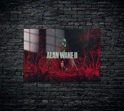 Alan Wake Metal Poster 2