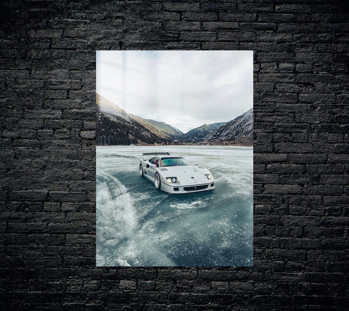 Ferrari Metal Poster 1568