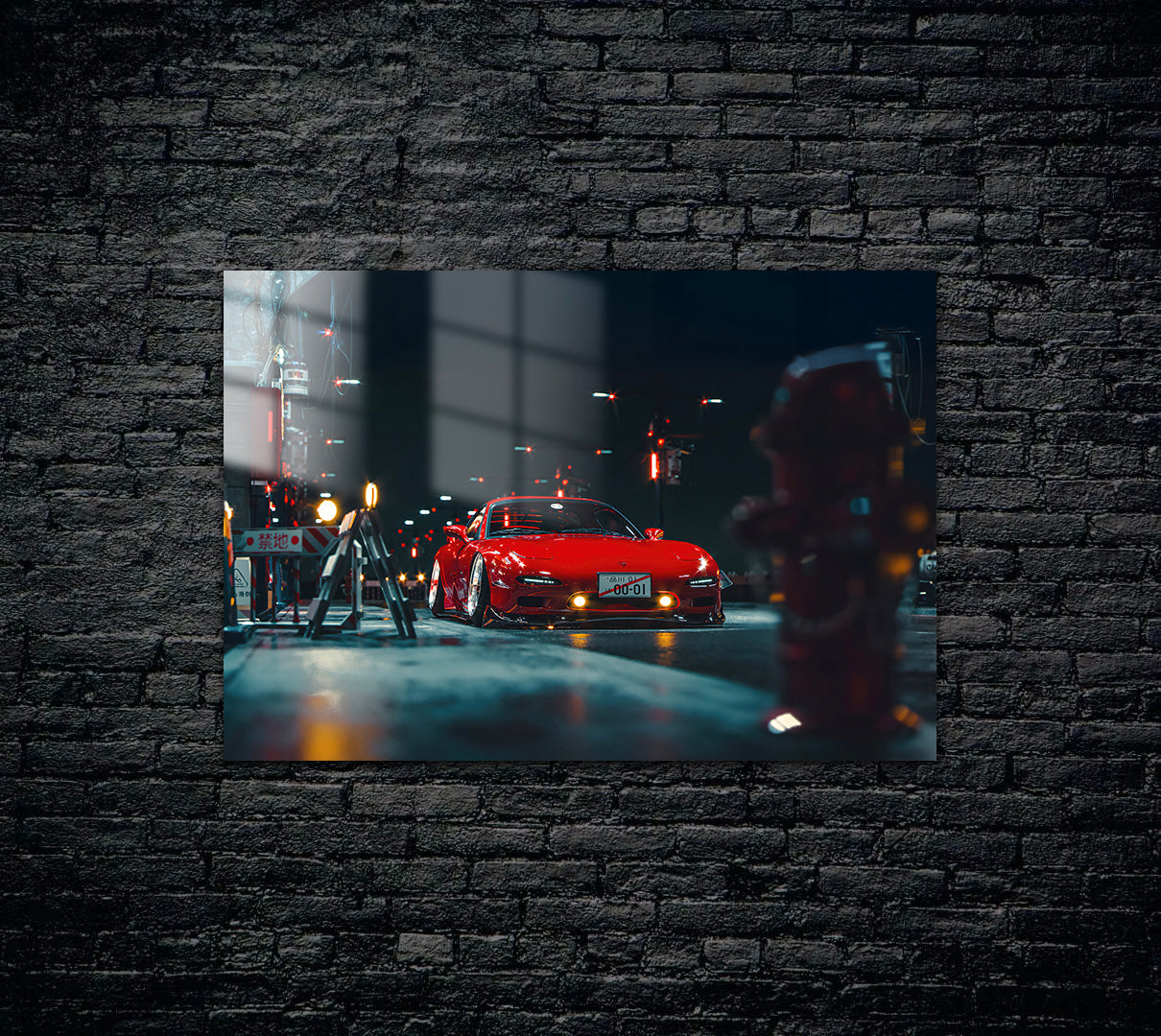 Mazda Metal Poster 1569