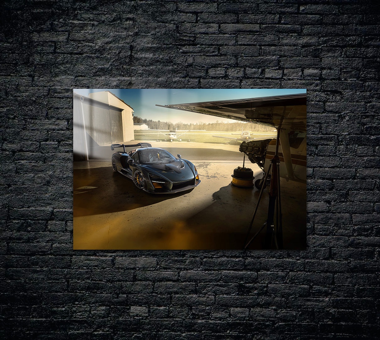 McLaren Metal Poster 1571