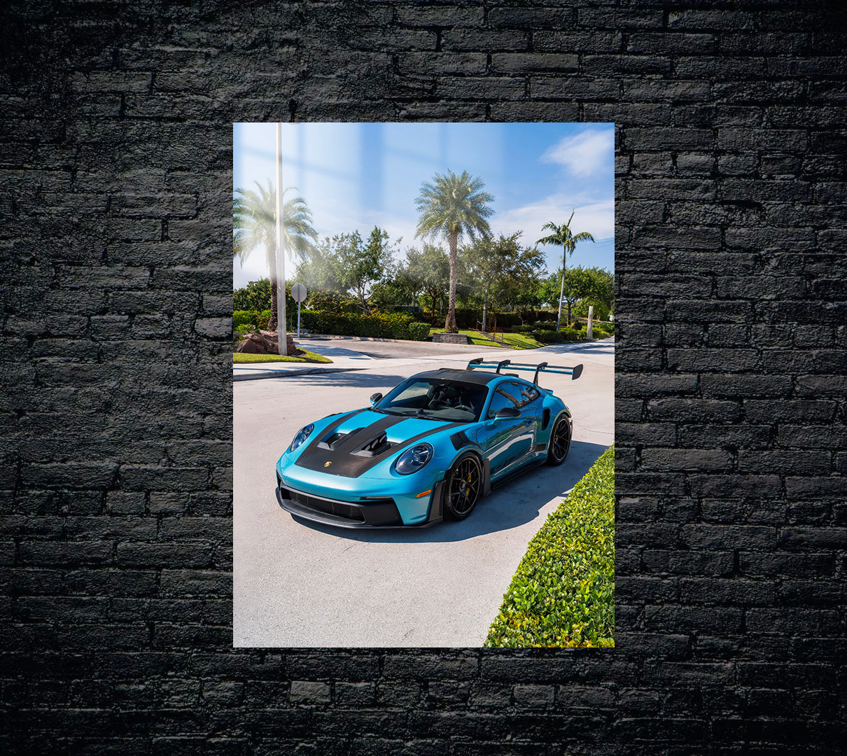 Porsche Metal Poster 1572