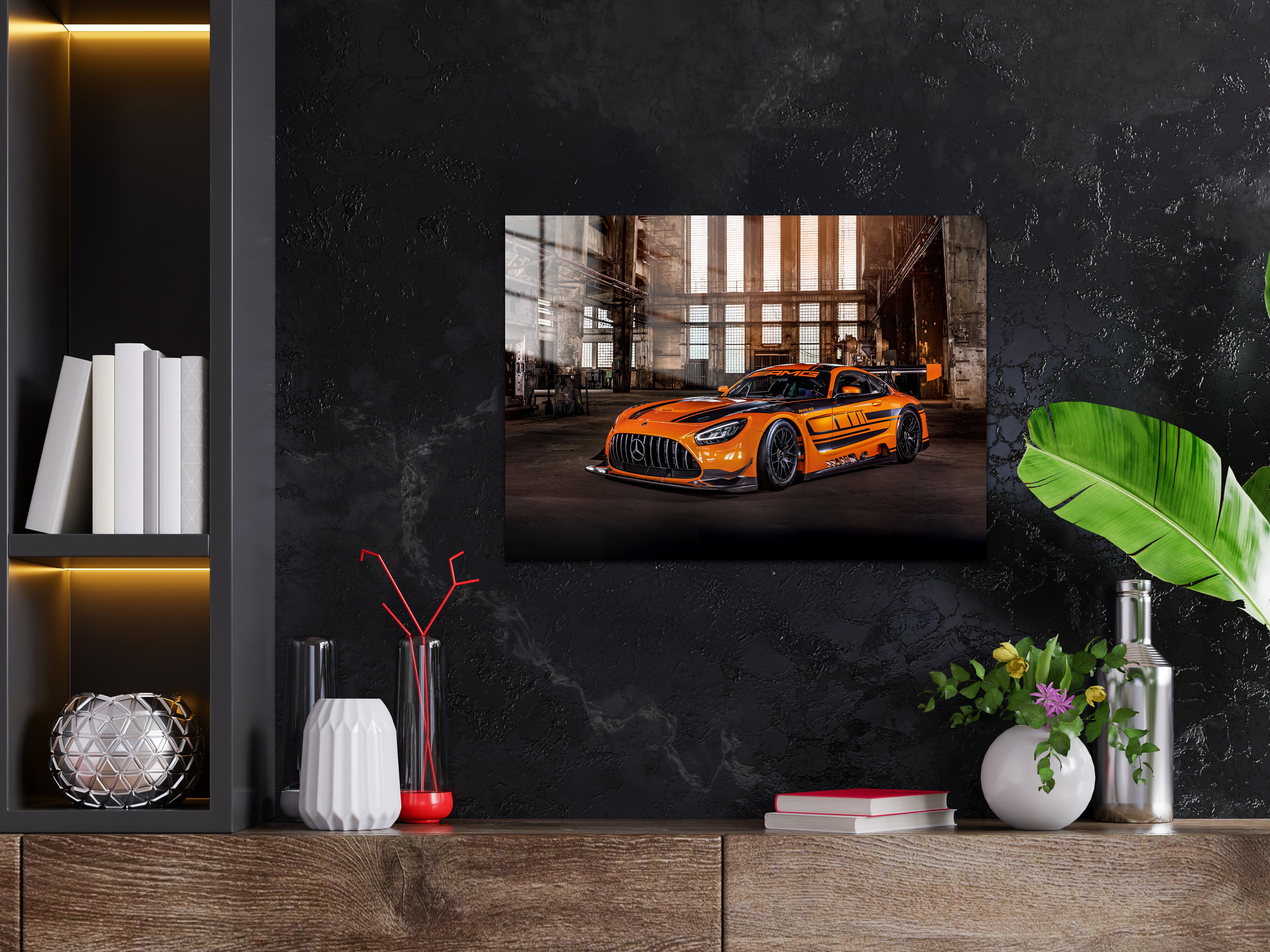 Mercedes Metal Poster 1573