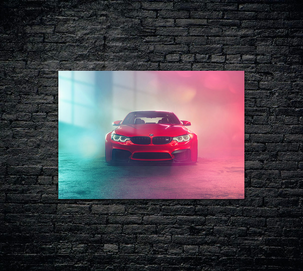 BMW Metal Poster 1555