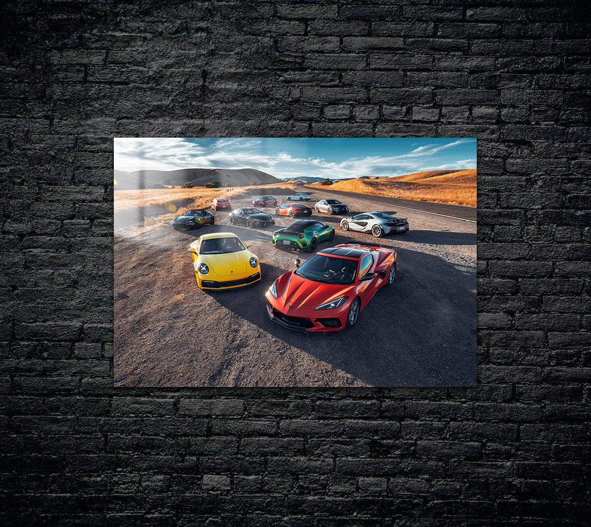 Chevrolet Metal Poster 1576