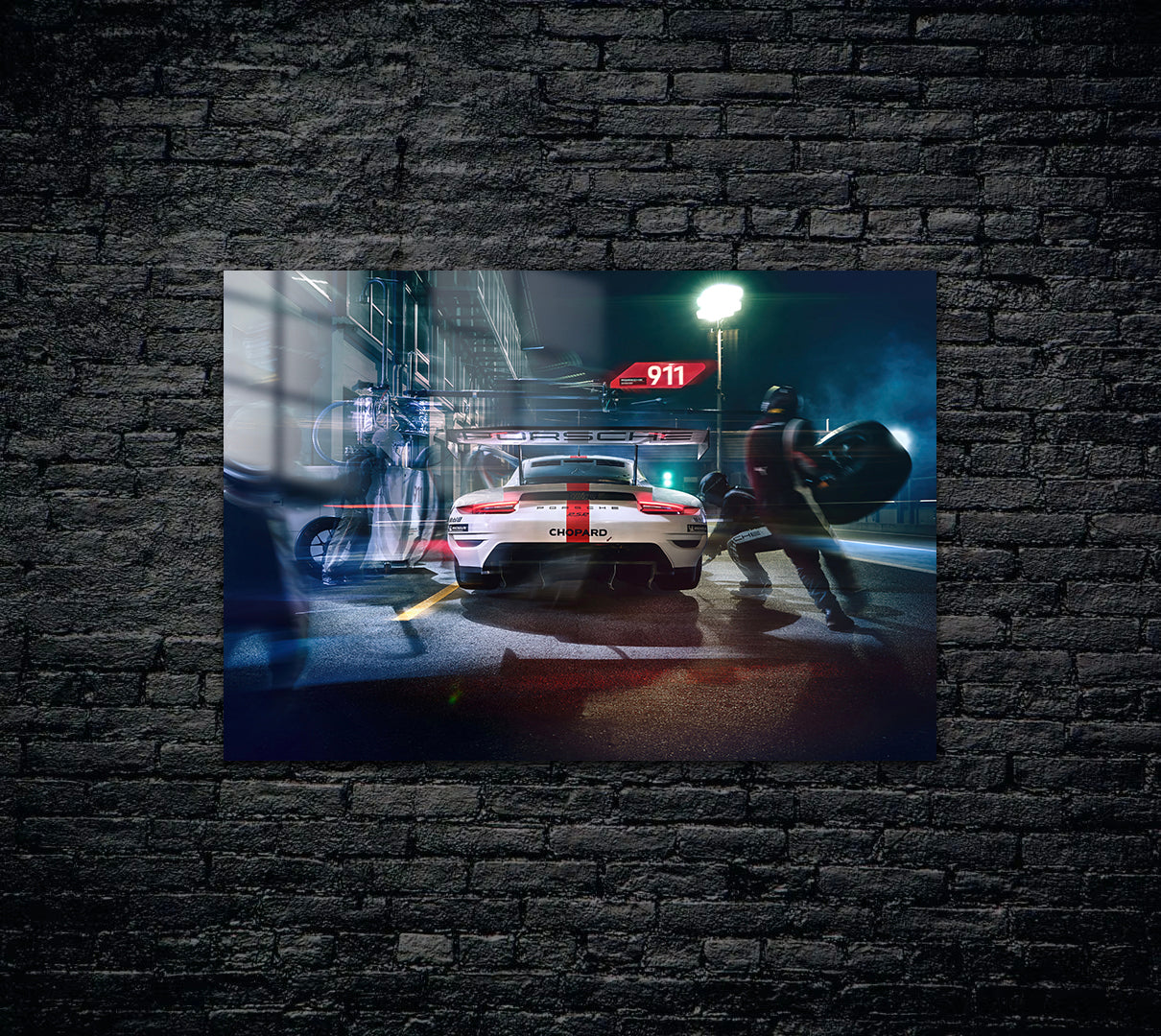 Porsche Metal Poster 1578