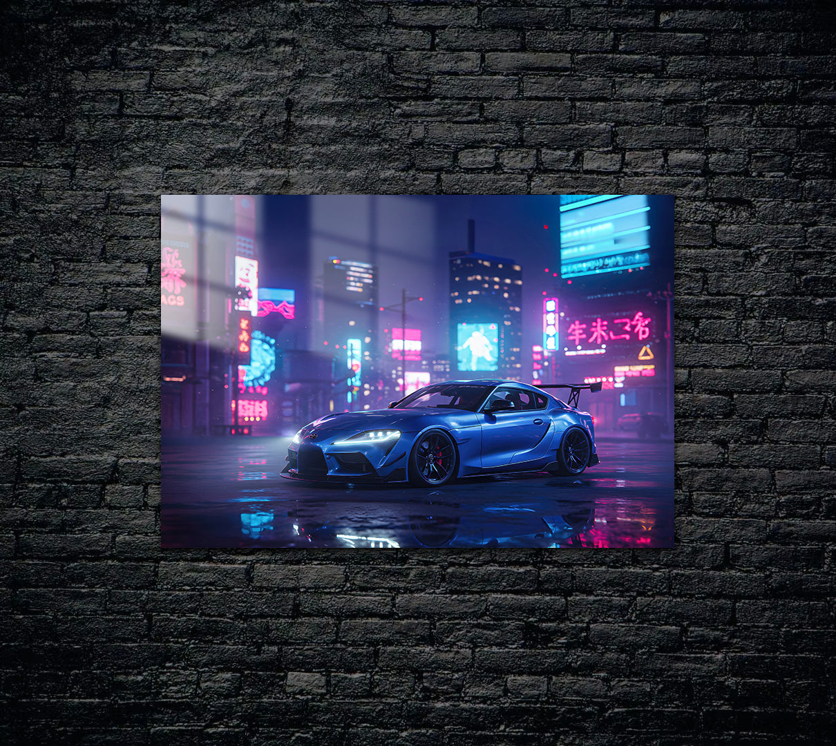 Toyota Metal Poster 1580