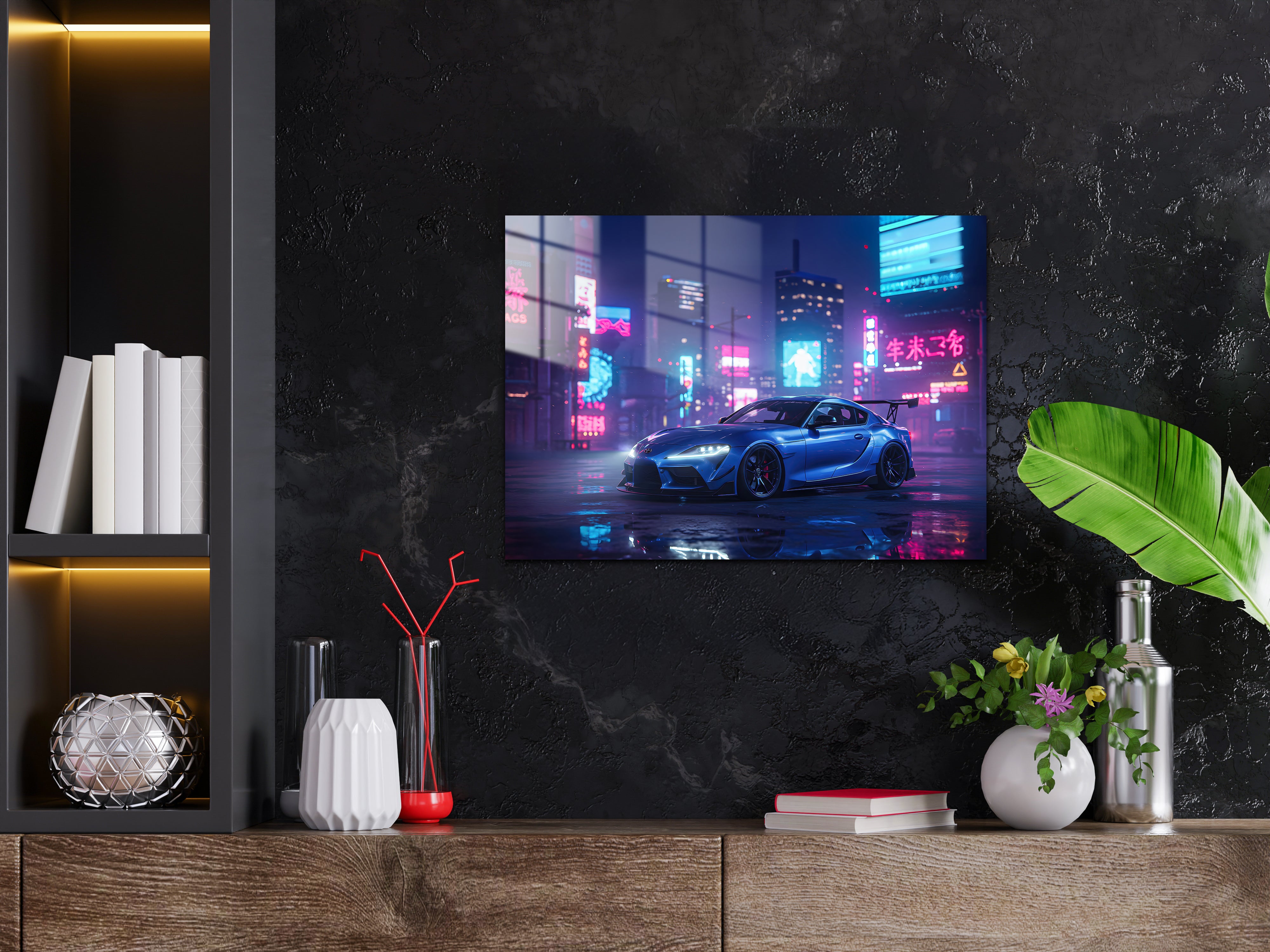 Toyota Metal Poster 1580