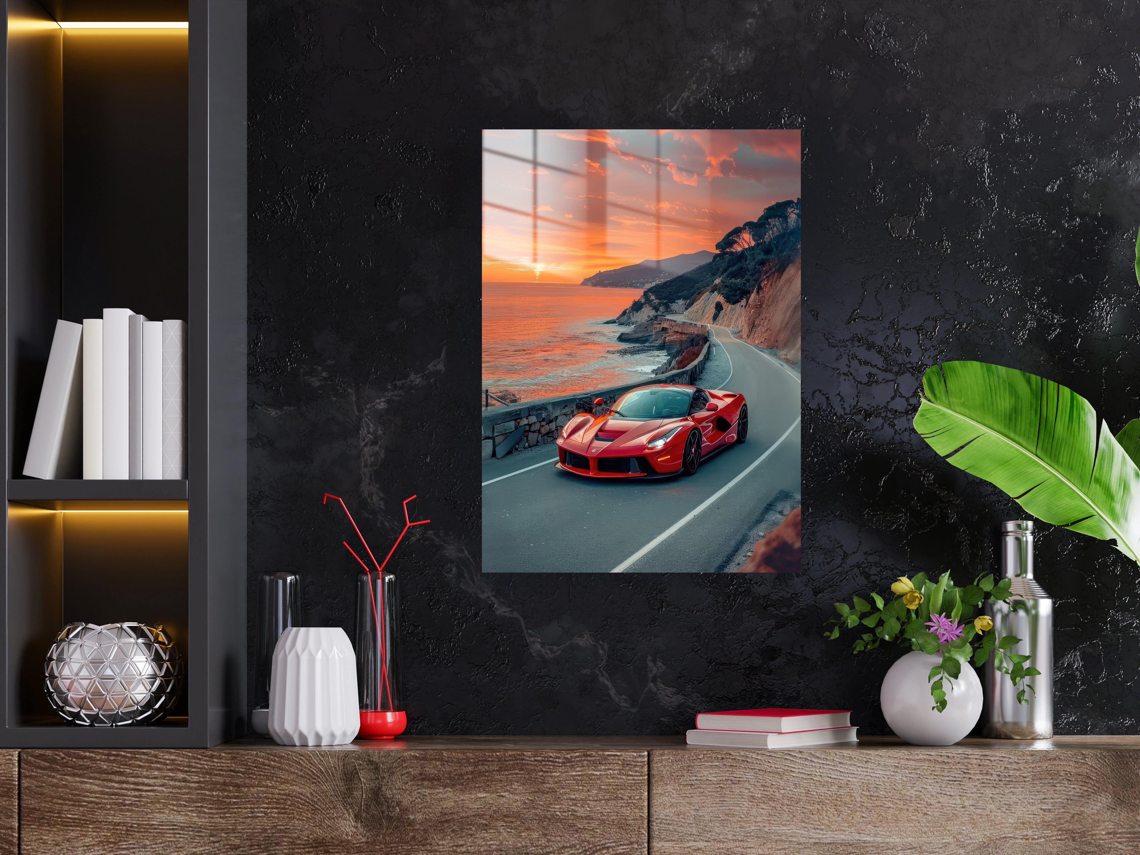 Ferrari Metal Poster 1581