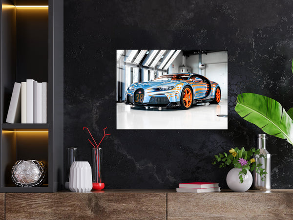 Bugatti Metal Poster 1557