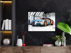 Bugatti Metal Poster 1557