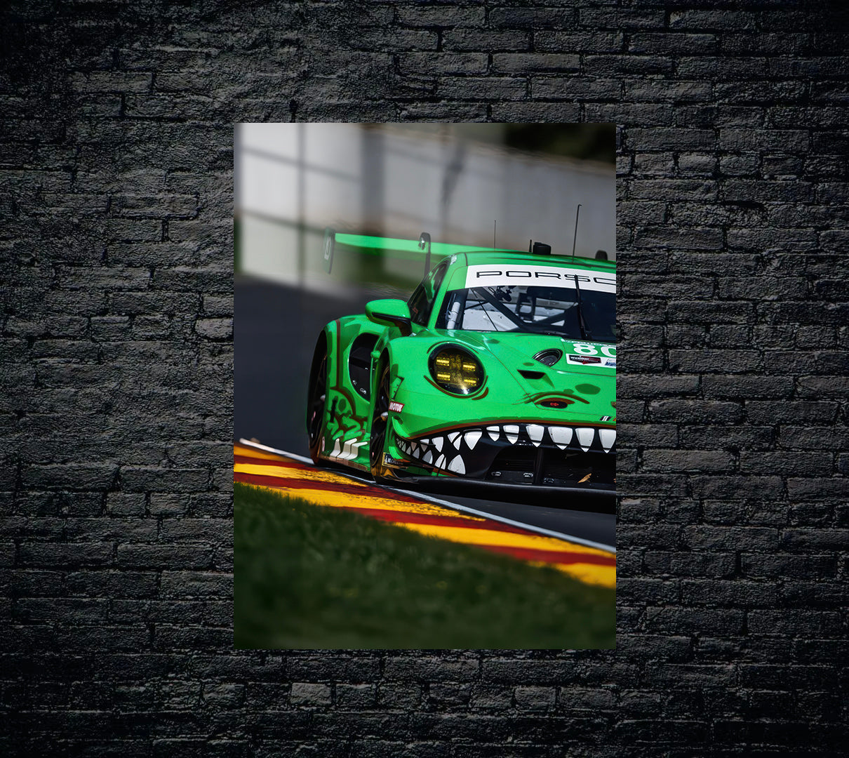 Porsche Metal Poster 1558