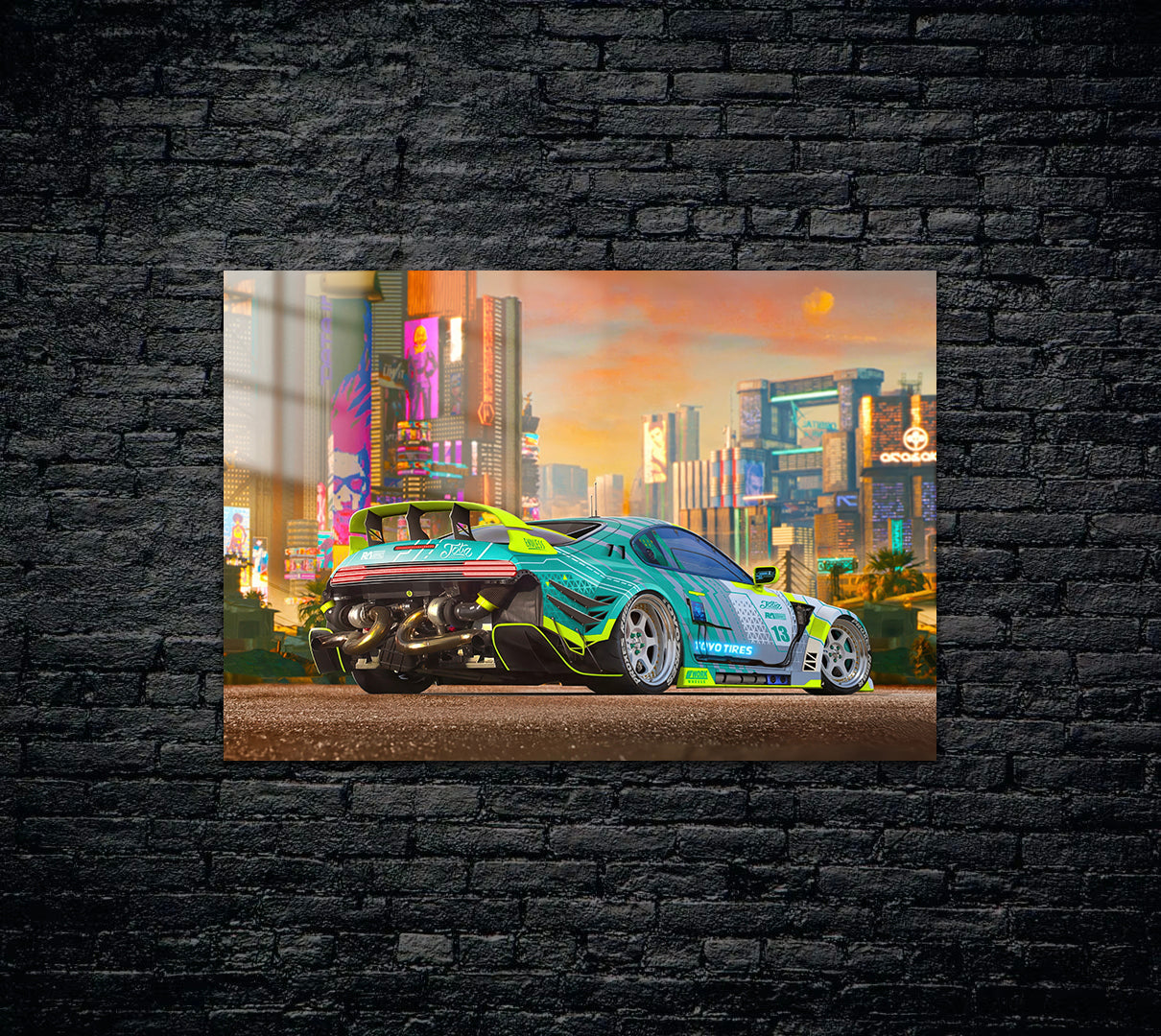 Toyota Metal Poster 1559