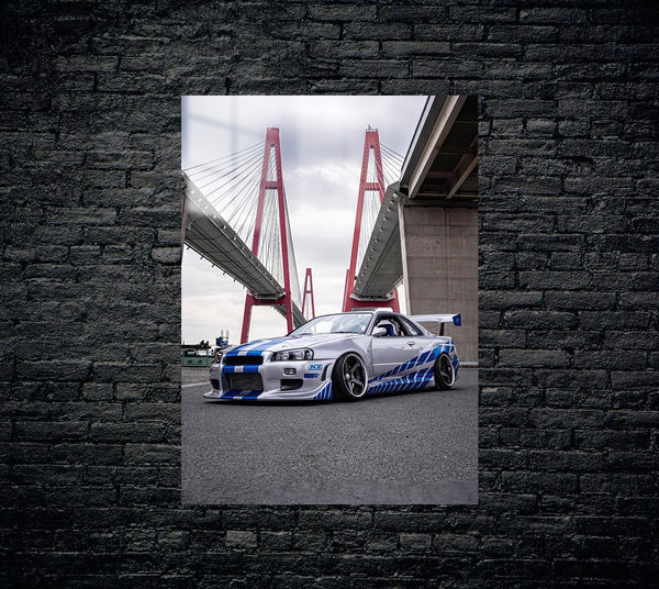 Nissan Metal Poster 1560