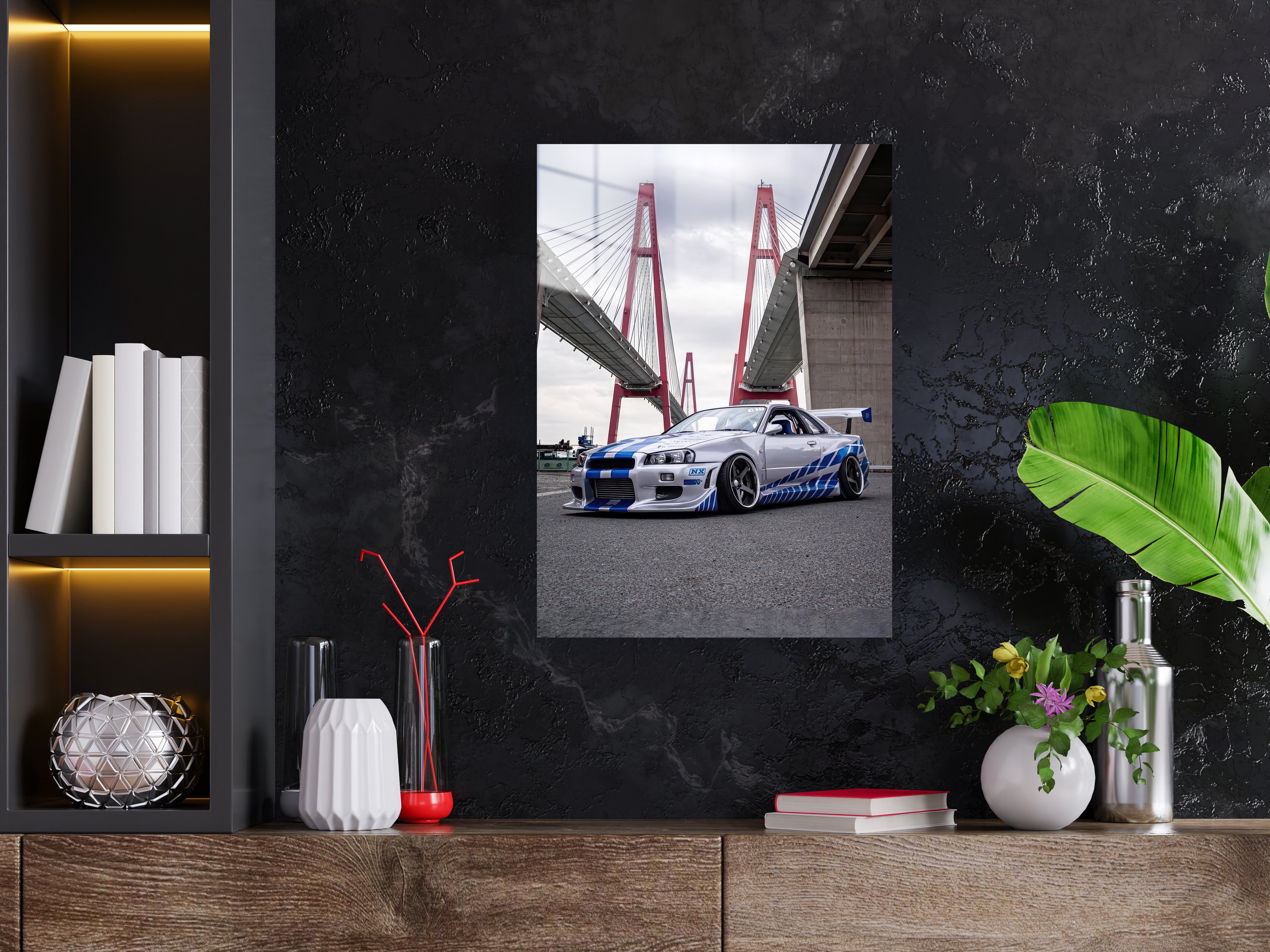 Nissan Metal Poster 1560