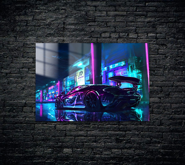 McLaren Metal Poster 1561