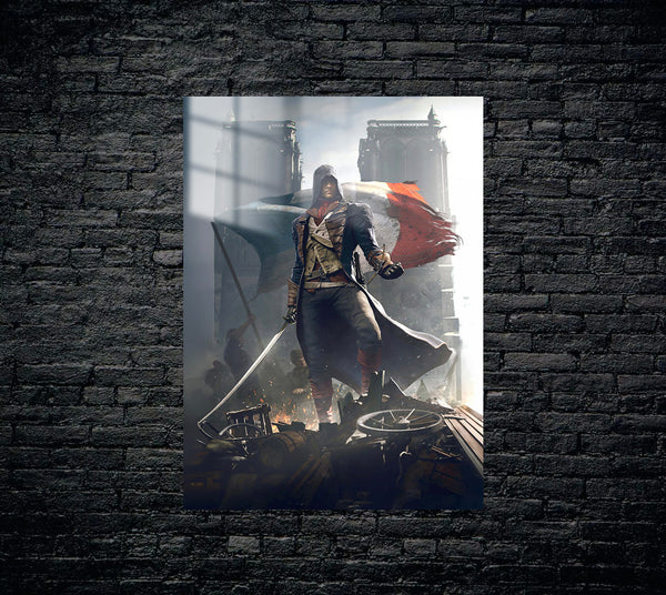 Assassin's Creed Unity Arno Dorian Metal Poster 3