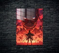 Attack on Titan Eren Yeager Metal Poster 23