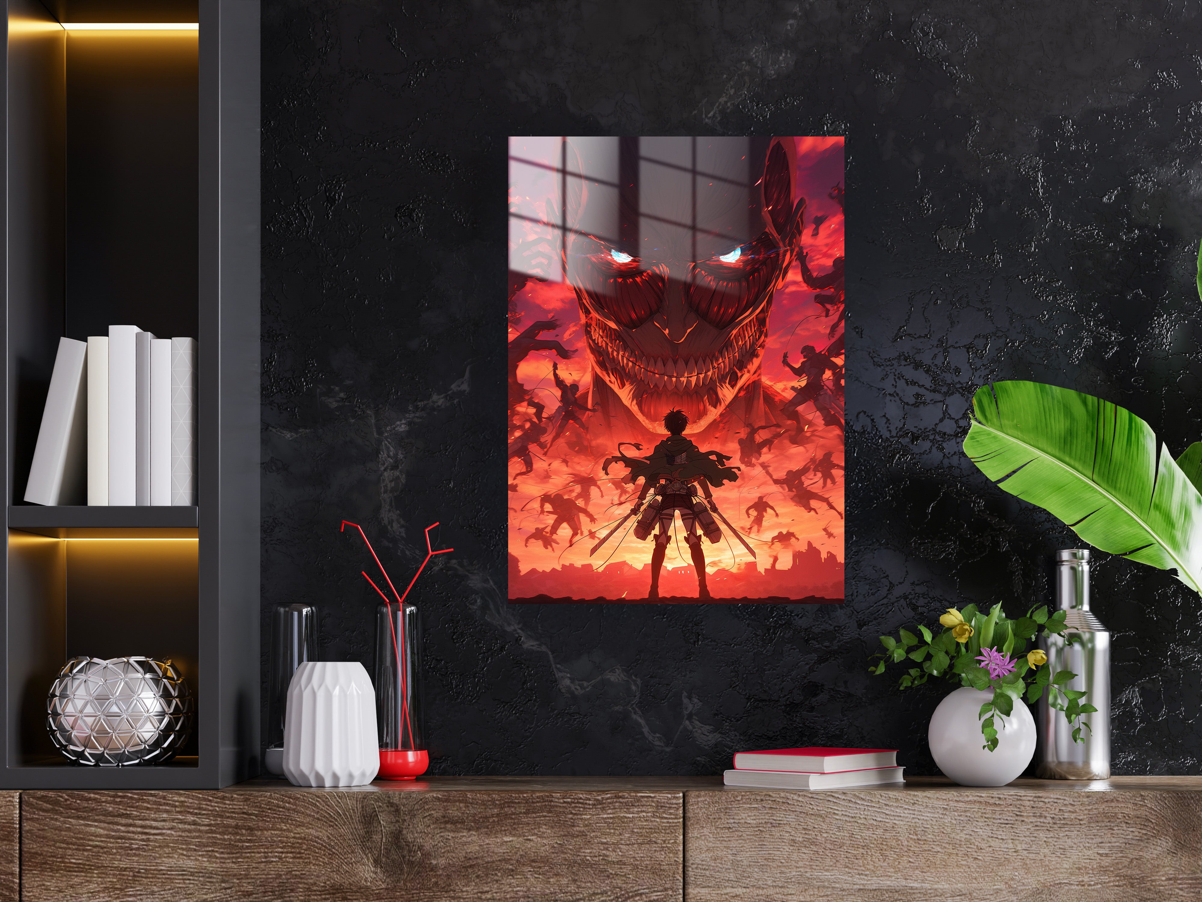 Attack on Titan Eren Yeager Metal Poster 23