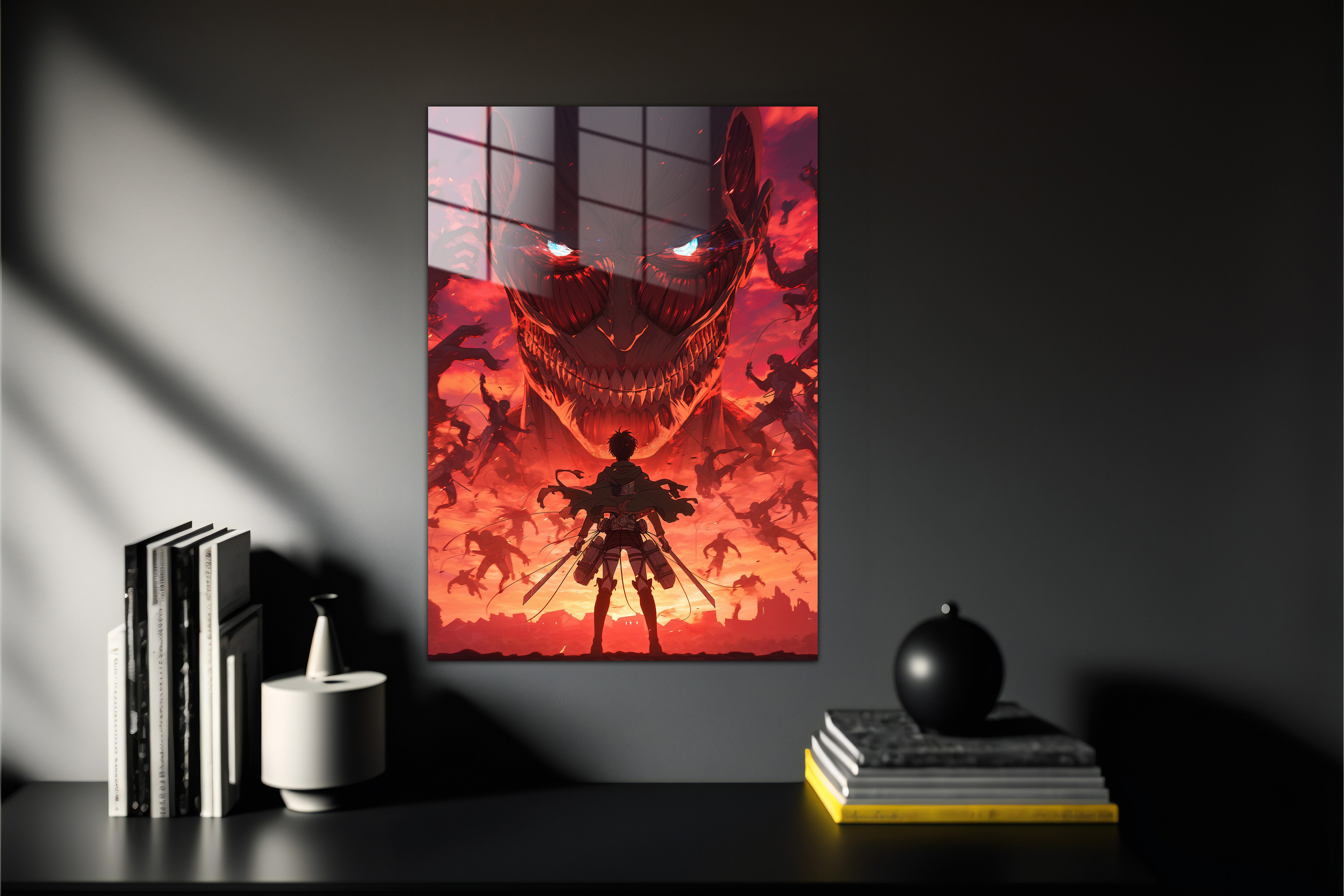 Attack on Titan Eren Yeager Metal Poster 23