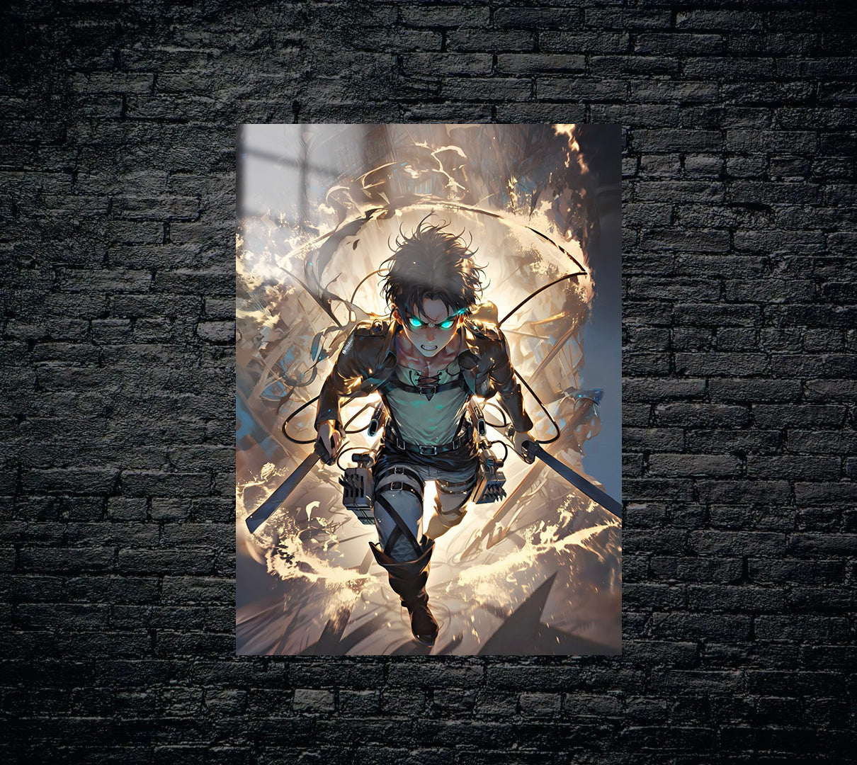 Attack on Titan Eren Yeager Metal Poster 25