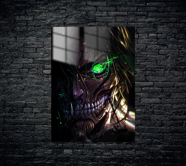 Attack on Titan Eren Yeager Metal Poster 27