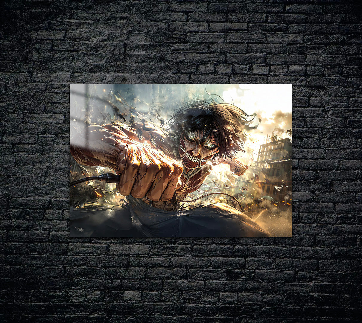 Attack on Titan Eren Yeager Metal Poster 29