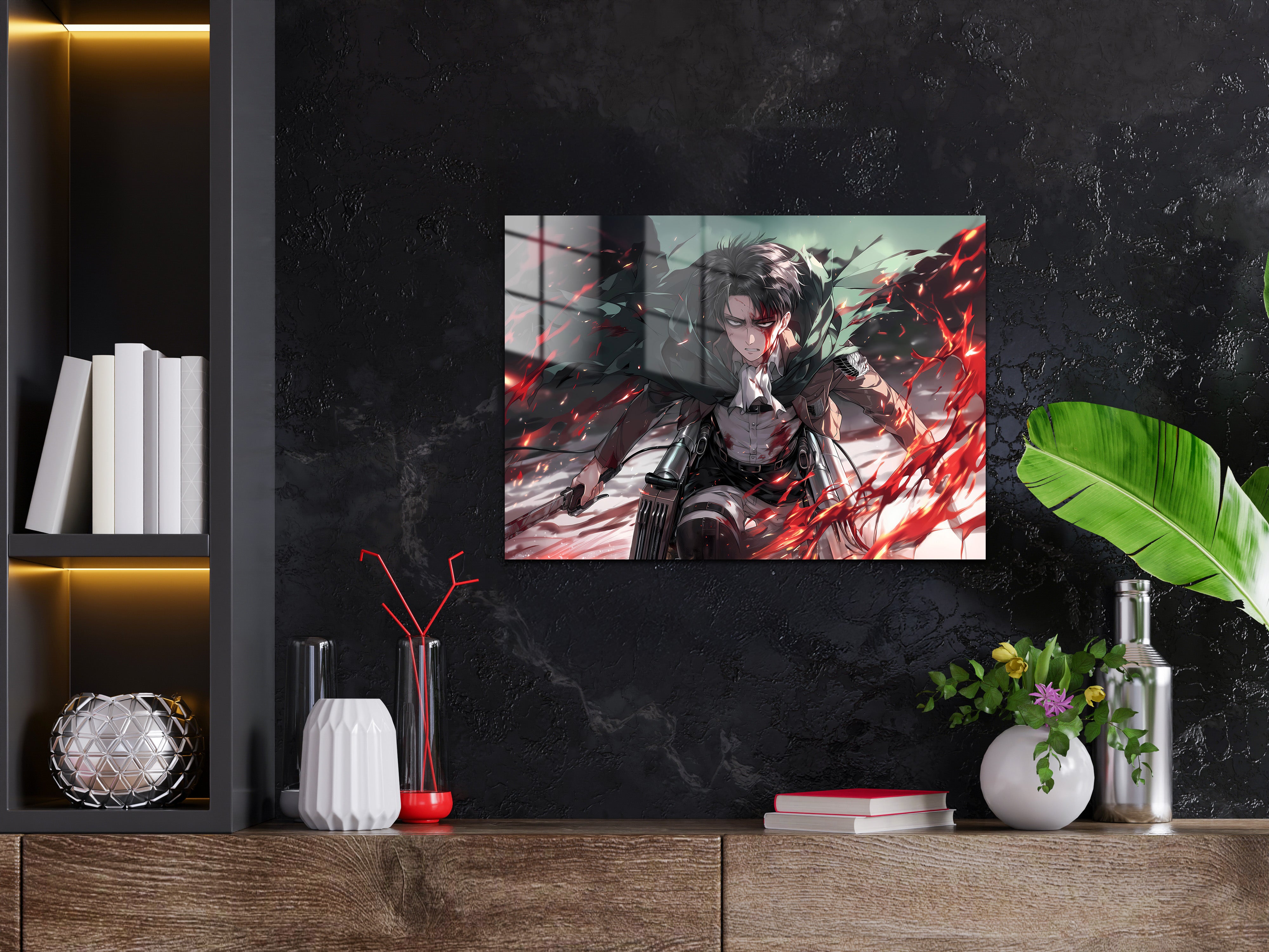 Attack on Titan Levi Ackerman Metal Poster 19