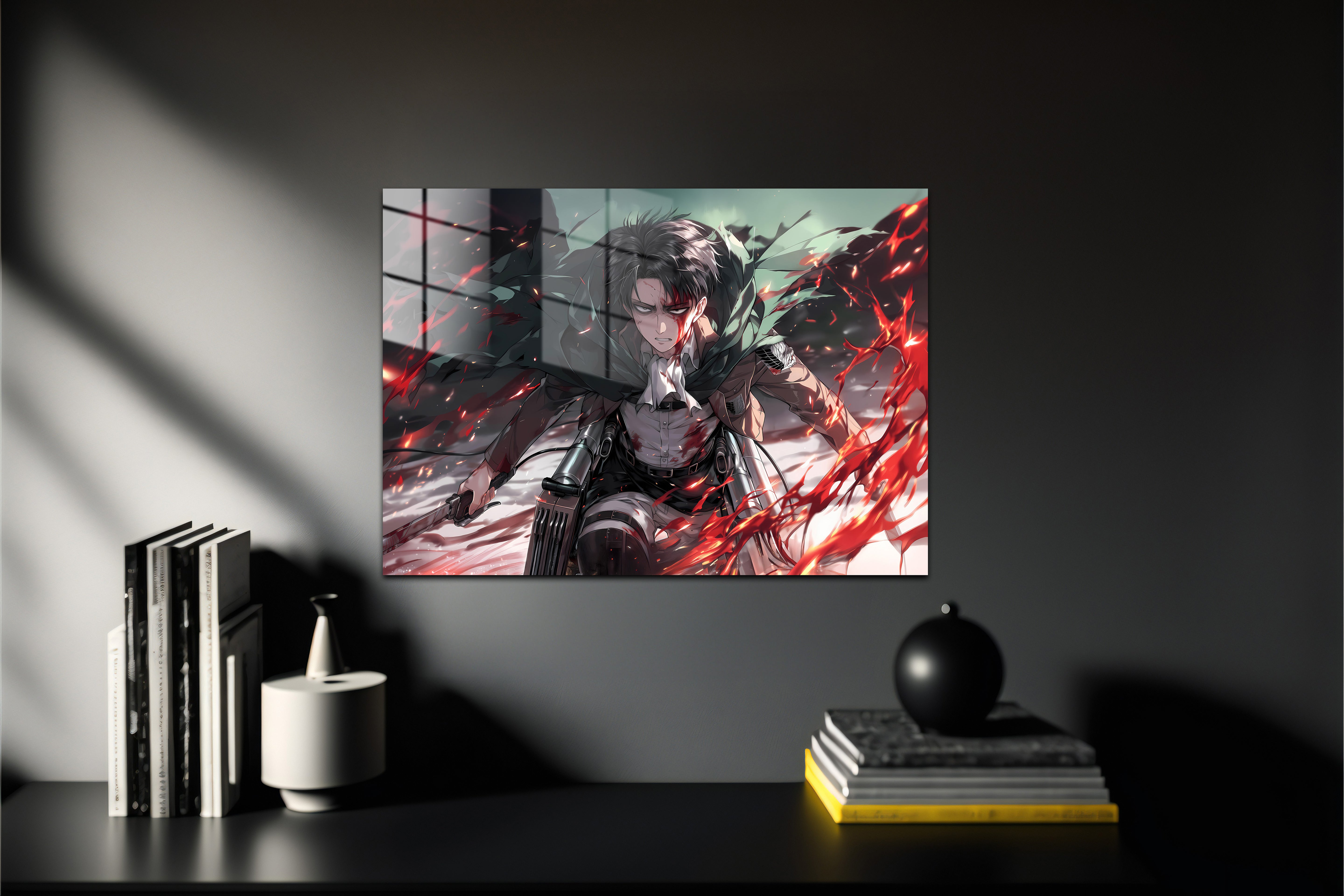 Attack on Titan Levi Ackerman Metal Poster 19