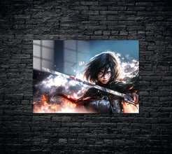 Attack on Titan Mikasa Ackerman Metal Poster 31