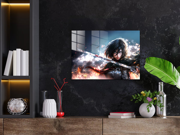 Attack on Titan Mikasa Ackerman Metal Poster 31