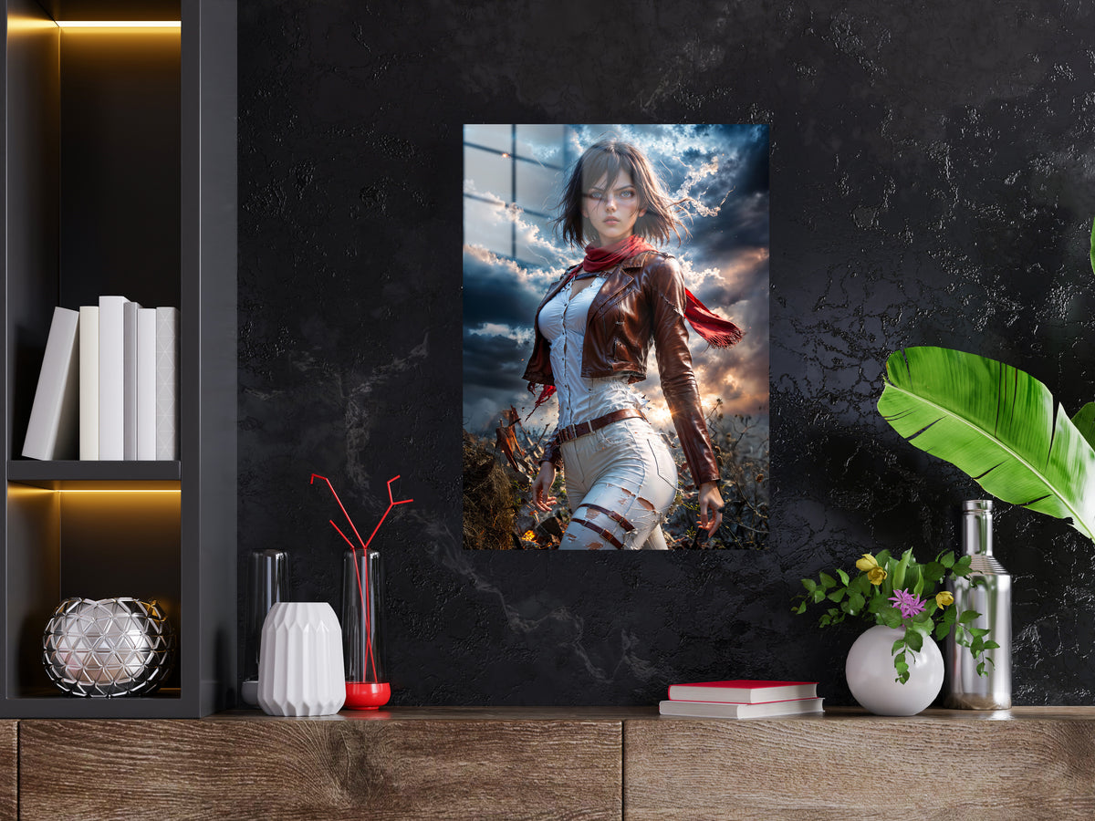 Attack on Titan Mikasa Ackerman Metal Poster 32