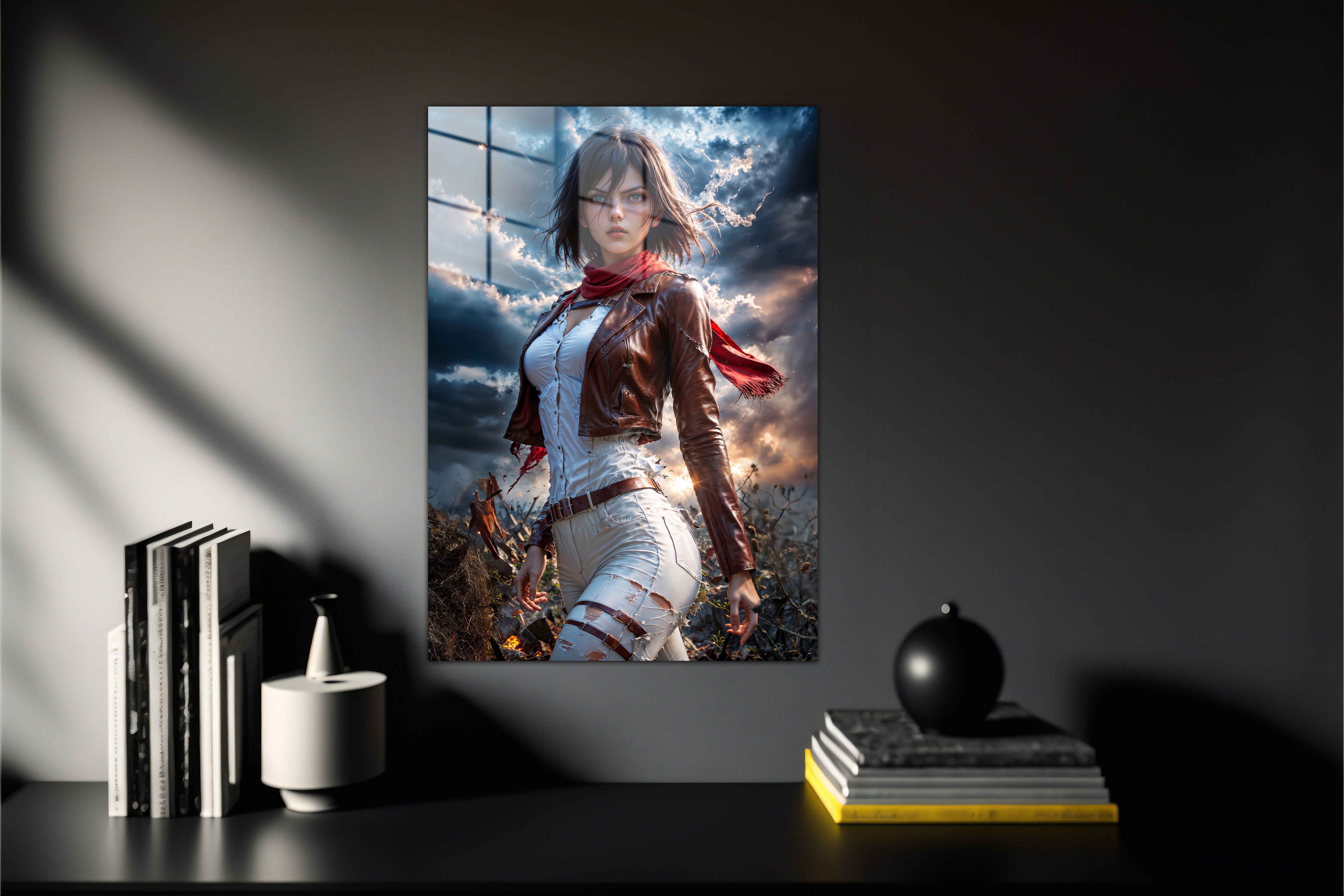 Attack on Titan Mikasa Ackerman Metal Poster 32