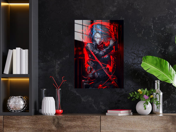 Attack on Titan Mikasa Ackerman Metal Poster 34