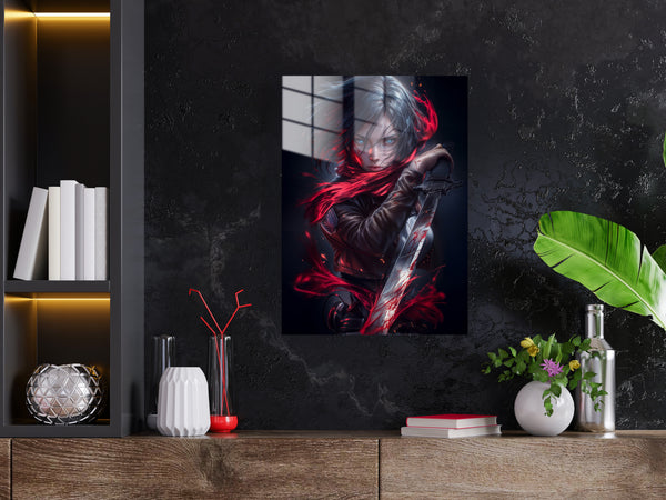 Attack on Titan Mikasa Ackerman Metal Poster 35