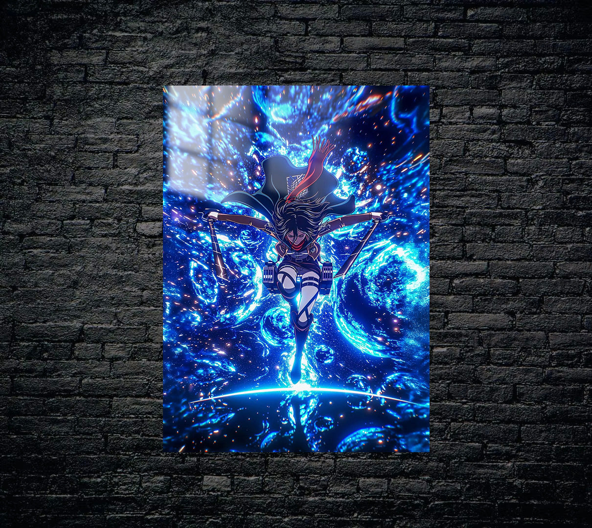 Attack on Titan Mikasa Ackerman Metal Poster 30