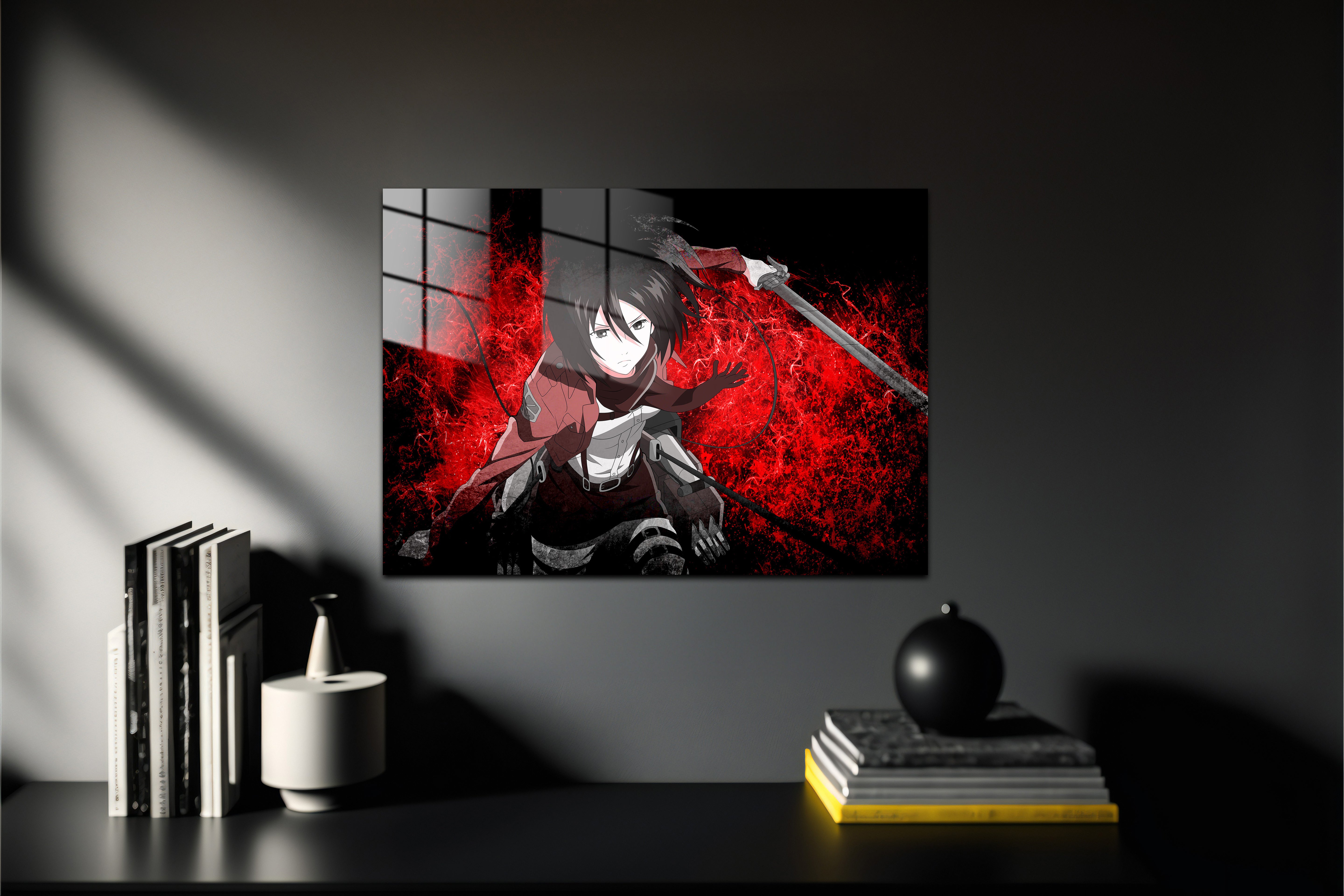 Attack on Titan Mikasa Ackerman Metal Poster 38