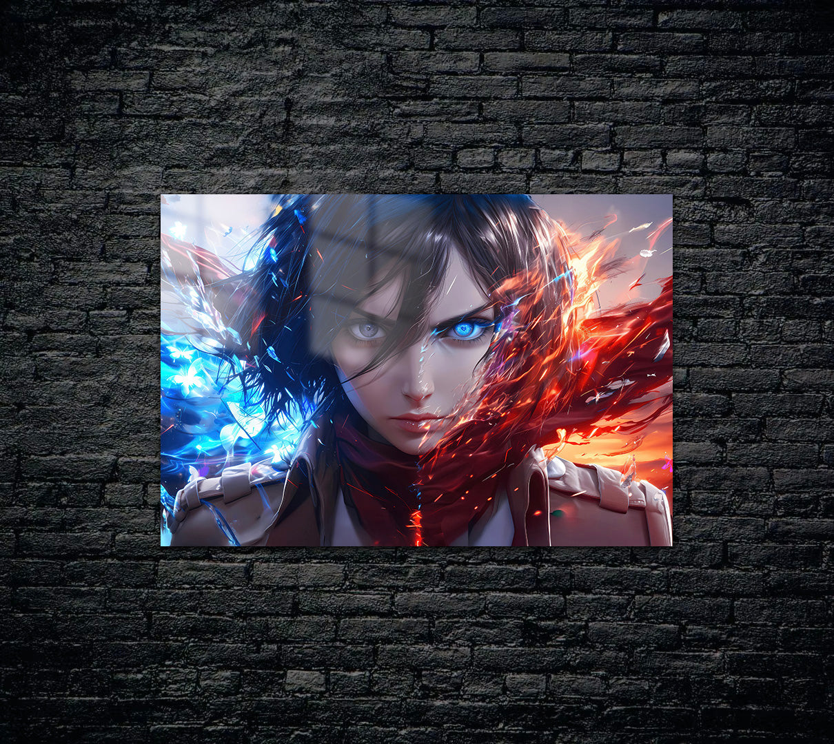 Attack on Titan Mikasa Ackerman Metal Poster 39