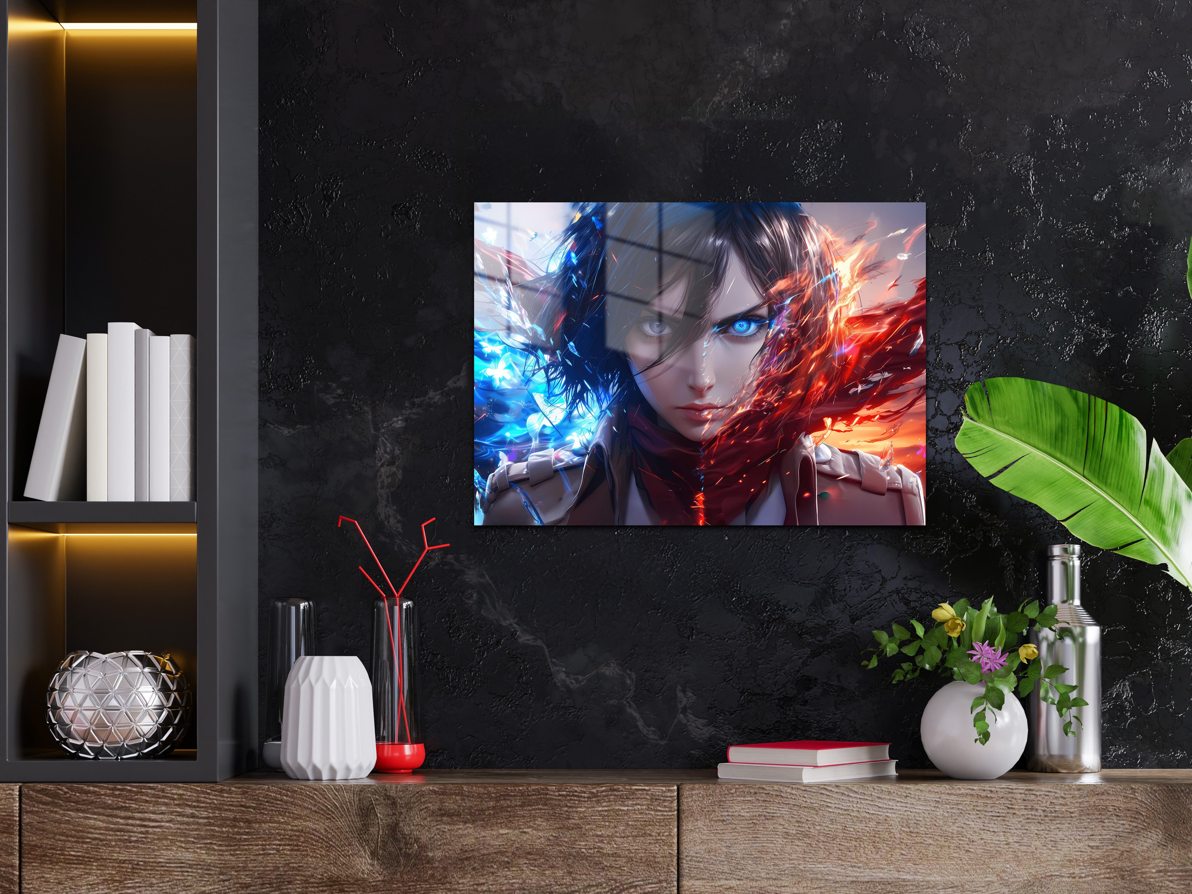 Attack on Titan Mikasa Ackerman Metal Poster 39